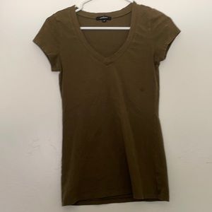 Green V neck